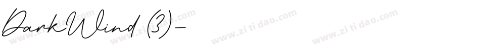 DarkWind (3)字体转换